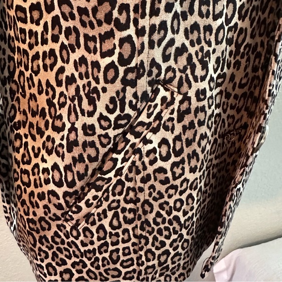 Chico’s Leopard Print Button-Up Jacket – Chico Size 0 - Picture 6 of 8